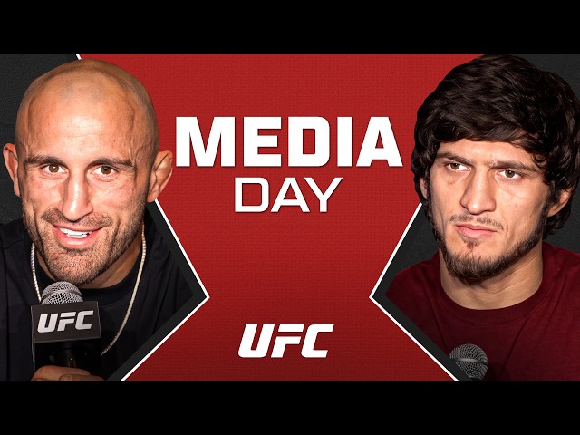 "I Am Going to Cook Evloev!" | UFC 333 Media Day