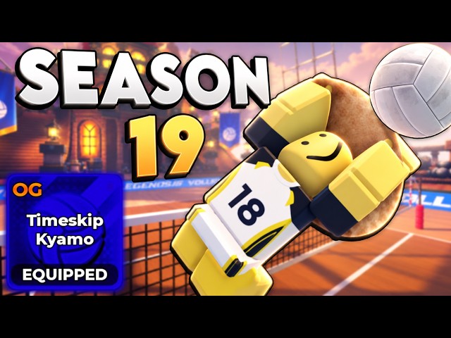 Season 19 Update SHOWCASE in Volleyball Legends...