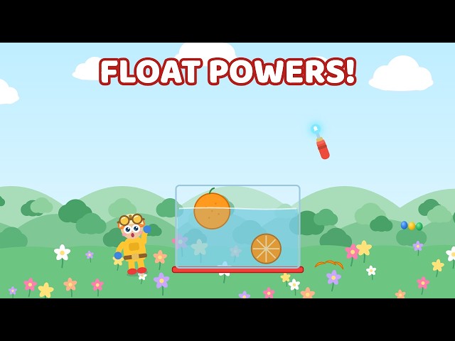 Float Powers! 🍊✨ | Orange Sink or Float Experiment | Milo's Magical Adventure | Kids Song