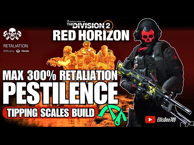 MAX 300% Retaliation | PESTILENCE Tipping Scales Tank Build - The Division 2