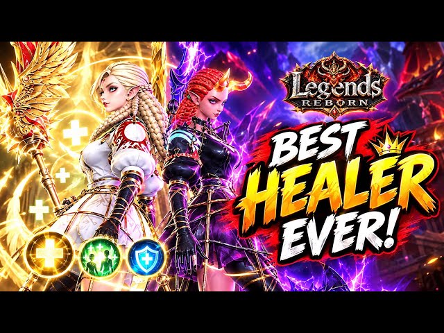 Is She the BEST Healer in Legends Reborn? 🔥 My F2P Test!