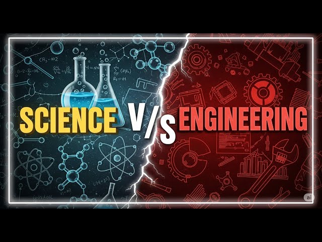 What is the difference between Science and Engineering ? | Scientists vs Engineers