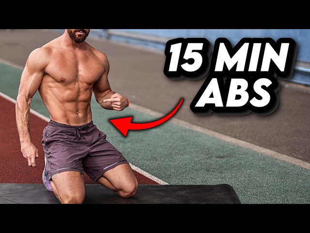 15 Min ABS Workout | No Equipment & No Repeat | Rowan Row