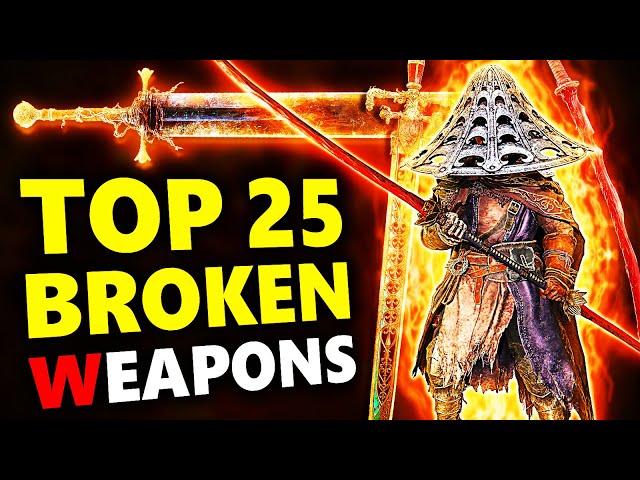 Top 25 Best Weapons in Elden Ring Right Now! (2026 Tier List – Patch 1.17)