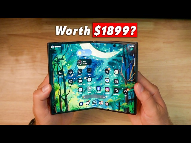 The Galaxy Z Fold 8 Is so expensive, and I respect your time