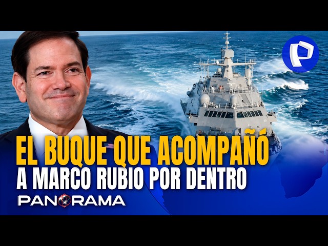 🚢 This is what the ship that accompanied U.S. Secretary Marco Rubio on his trip to Peru looks lik...