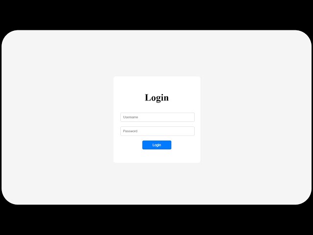 Simple Login Page using HTML, CSS & JavaScript | Beginner Web Development Tutorial #coding #html