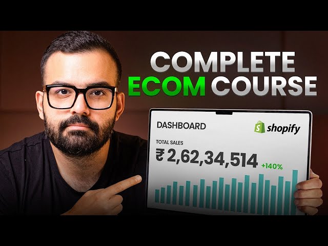 Indian eCommerce Masterclass For Beginners