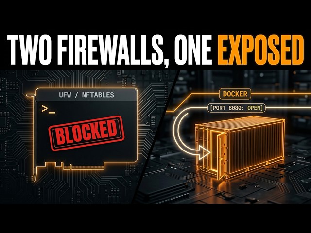 Linux Has Two Firewalls. The Old One Was Replaced in 2014 and Docker Still Won't Let It Die