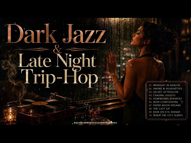 The soundtrack to your midnight existential crisis - Dark Trip Hop & Moody Jazz