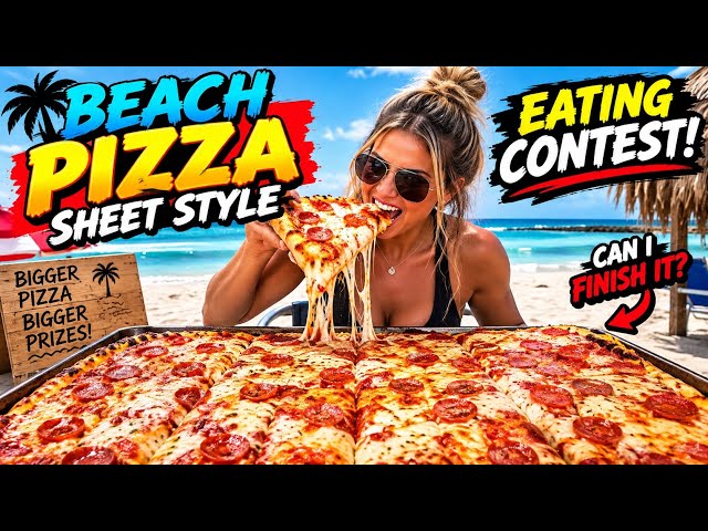 Cigar expo beach pizza contest!!- EAT LIKE A GIRL! is live!