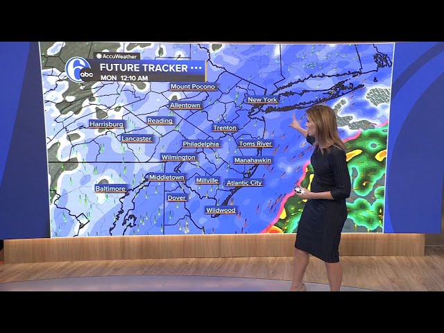 AccuWeather: Blizzard Warning for the coast in the Philadelphia region