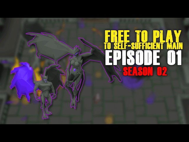 What a GROTESQUE way to start!! F2P To Self-Sufficient Main S02 Ep #01 (Runescape Progress Series)