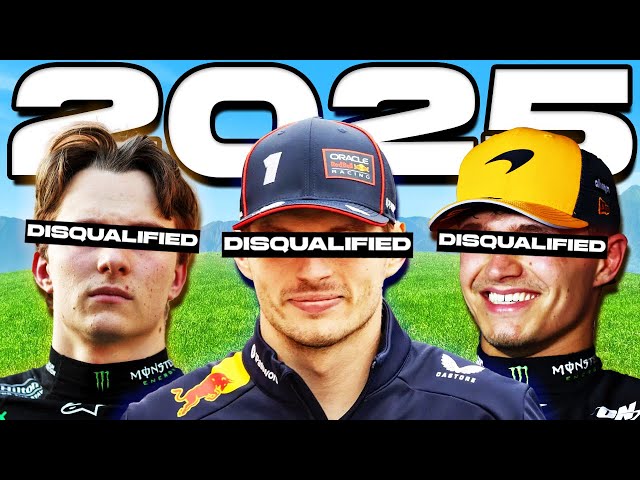 F1 But Last Is DISQUALIFIED Every Race! (2025)
