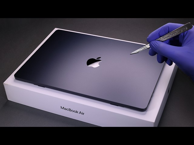 MacBook Air M4 15" Unboxing - ASMR
