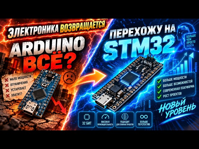 Back to Electronics: Switching to STM32