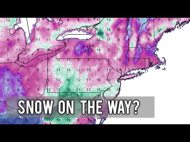 Next Week Could Be Snowy