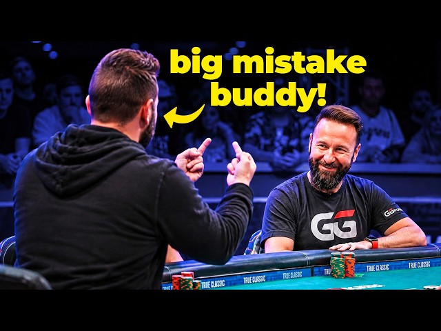 When Cocky Poker Players Get Humbled by Daniel Negreanu