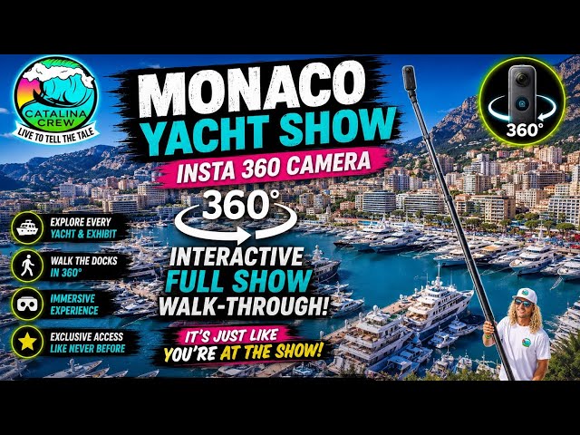 Monaco Yacht Show 2024 | Full Interactive 360 Walkthrough