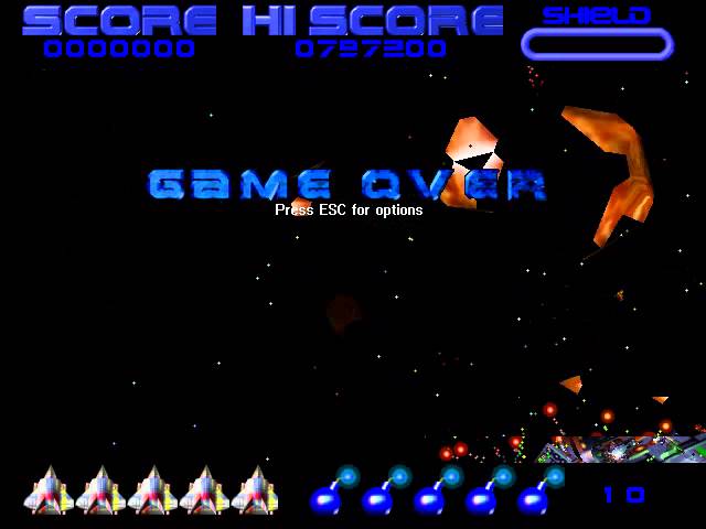3D Asteroid Impact Demonstration 57 Minutes After Fighting - (Gamescape Studios DOS)