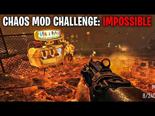 Can I beat Black Ops 2 Zombies with the Chaos Mod?!