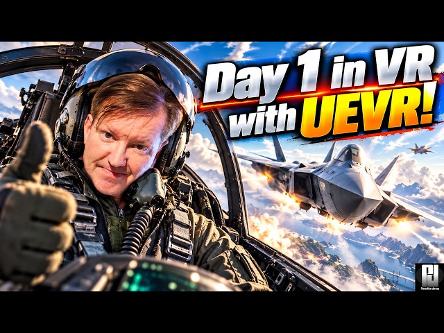 Ace Combat 8 - Day 1 in VR with UEVR! (Test) - Its CRIMINAL this DOES NOT have NATIVE VR Mode!
