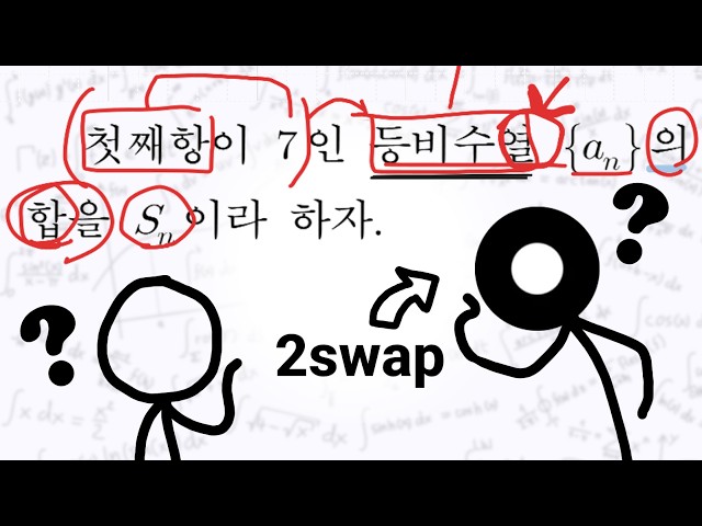 Math youtubers try the Korean SAT (but in Korean)