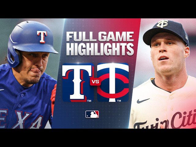 RANGERS vs. TWINS: Official Full Game Highlights (September 26) | 2026 MLB Season
