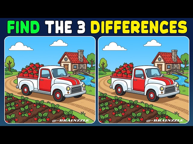 [Brain Training Spot the Difference] Only Top One Percent Thinkers Can Solve Every Level