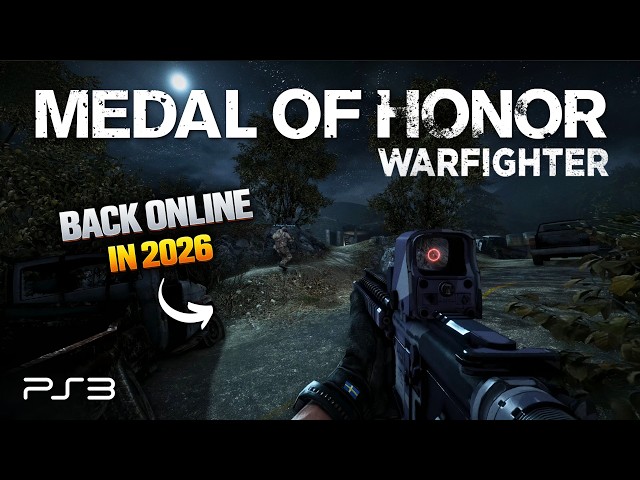 Medal of Honor: Warfighter PS3 Multiplayer in 2026 - Back Online!