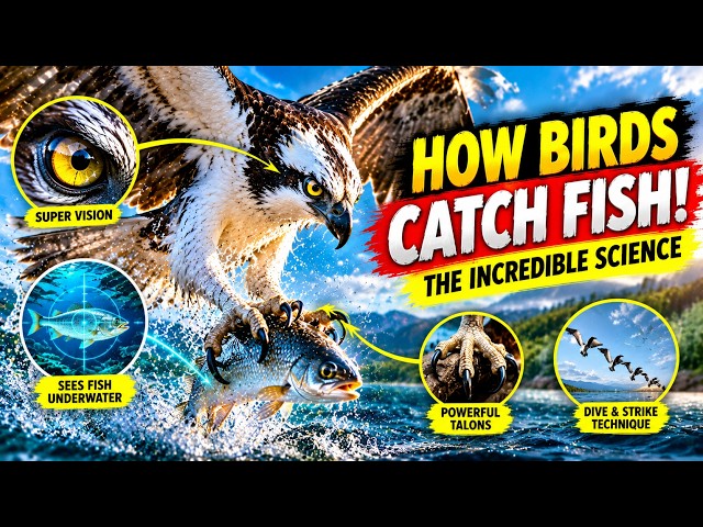 How Birds Hunt Fish — The Incredible Science of Avian Fishing | Full Documentary