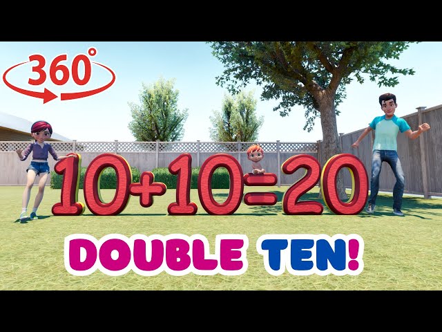 Terrific Tens! ➕🎉 Learn 10+1 to 10+10 in a Fun 360° Adventure!