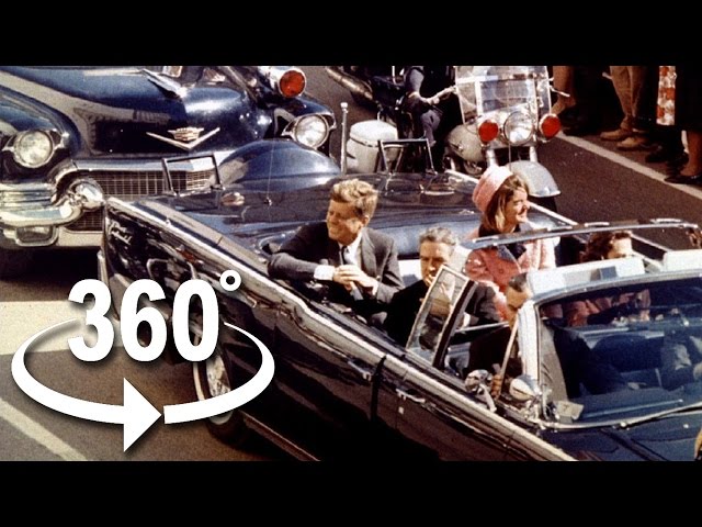The JFK Assassination in 4K 360°  VR