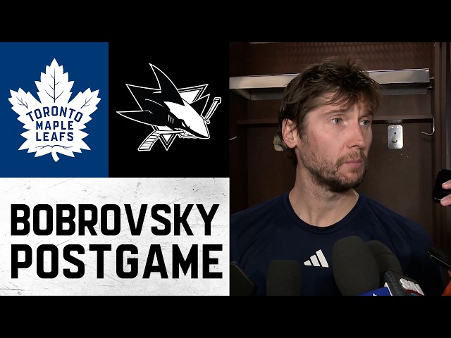 Sergei Bobrovsky | Post Game vs San Jose Sharks | October 19, 2026