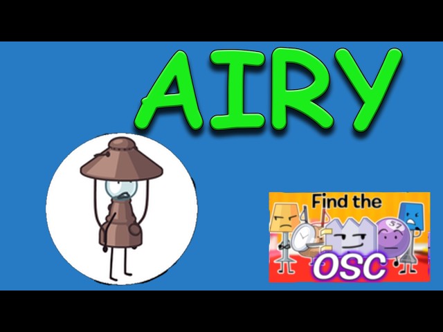 How to Get AIRY *Find the OSC* Roblox