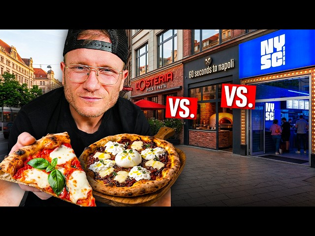 THE 3 MOST FAMOUS PIZZAS IN HAMBURG 🍕
