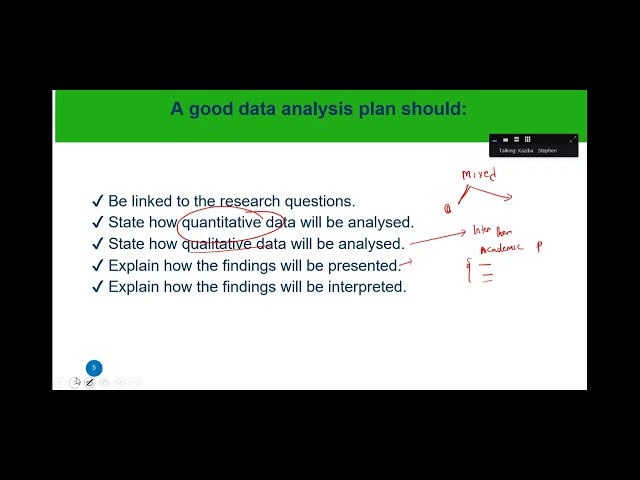 S.6 GENERAL PAPER - RESEARCH PROPOSAL - Data Analysis and Interpretation | Expected Outcomes