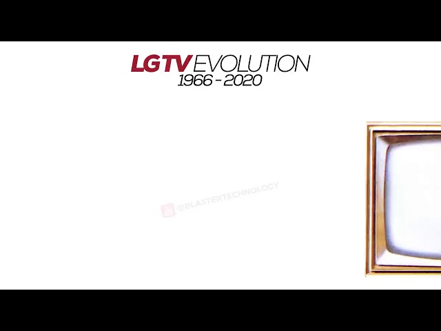 Telivision History of LG TV 1966 to 2020