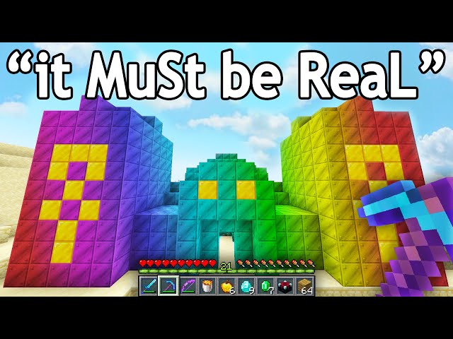 The FUNNIEST FAKE Minecraft Speedruns...