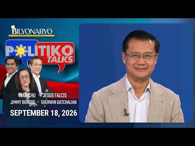 Senate President Win Gatchalian on Political Accountability, Scandals & 2027 Budget | Politiko Talks