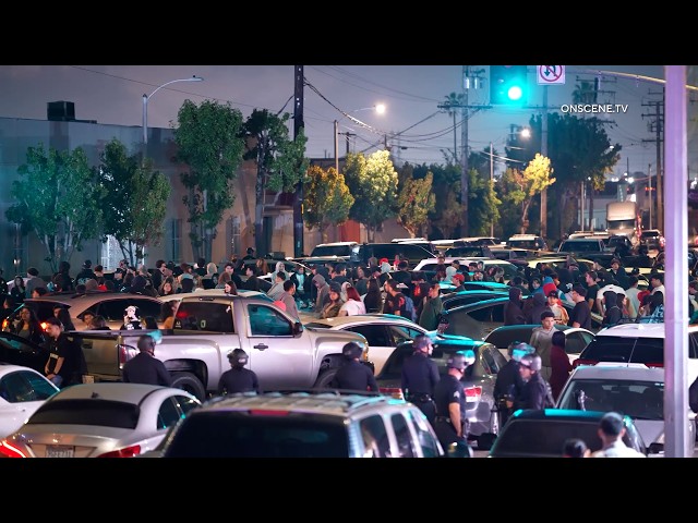 500 Arrested, 160 Vehicles Towed In Massive Street Takeover Crackdown