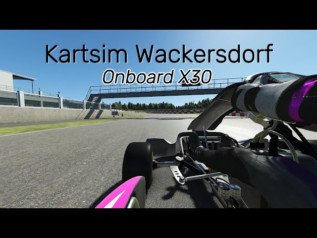 Hotlap KartSim – Wackersdorf | rFactor 2