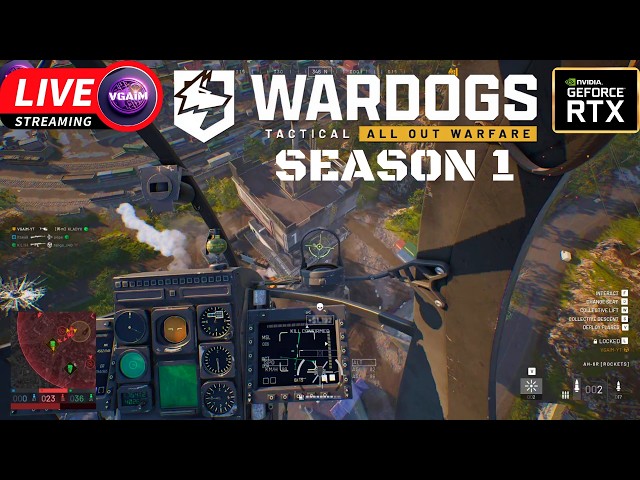 🔴  WARDOGS SEASON 1 IS FINALLY HERE! 🔥 LIVE Launch Day Gameplay! 💥