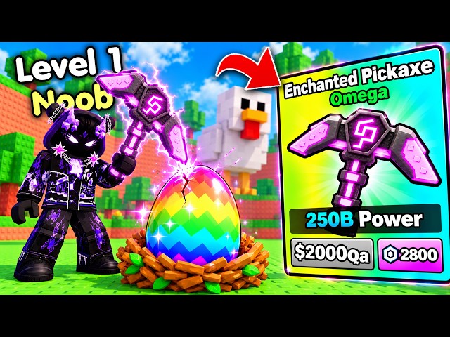Starting Over as NOOB with OP SECRET in Break and Steal an Egg! (Roblox)