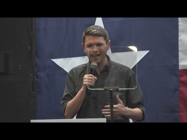 U.S. Senate candidate James Talarico makes campaign stop in Tyler as part of statewide tour