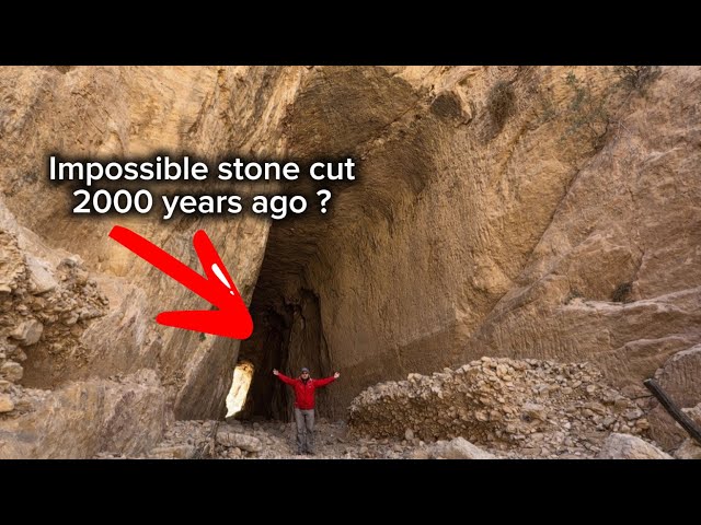 I found impossible ancient engineering in a canyon. How was this done 2000 years ago?
