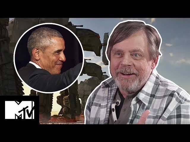 Star Wars: The Last Jedi DELETED SCENES: Mark Hamill Reveals Faves & BARACK OBAMA Cameo | MTV Movies