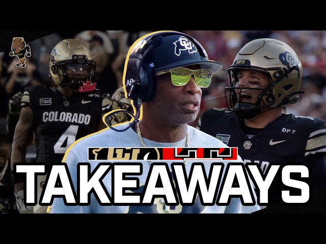 Coach Prime Gets BRUTALLY Honest About Colorado’s Blowout LOSS to Texas Tech | INSTANT REACTION