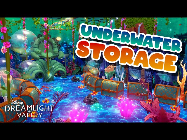 An Underwater Storage Room for The Keepsake Sea! | Disney Dreamlight Valley