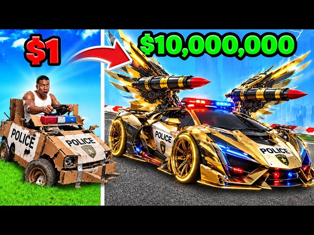 Every time I crash my Police Car gets MORE EXPENSIVE in GTA 5!